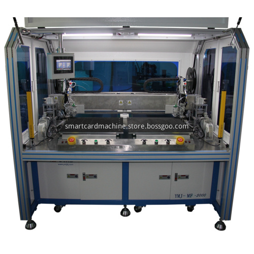 Smart Card Double Sheet Module Mounting Machine